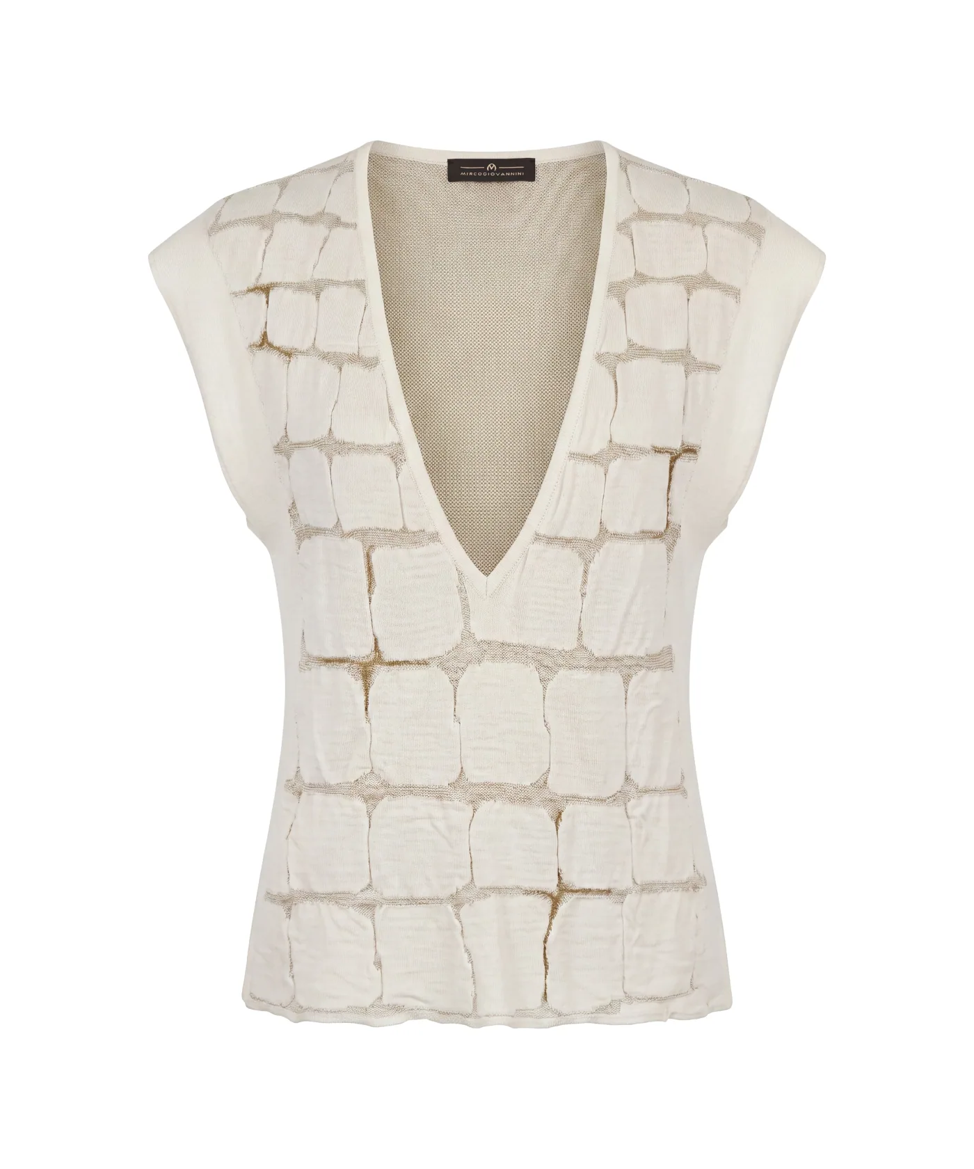 Textured Sleeveless Top