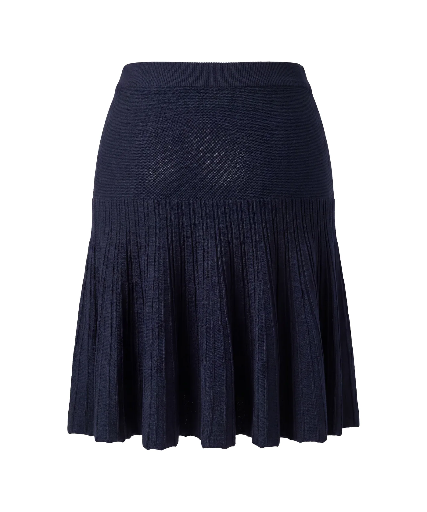 Pleated Skirt, Navy
